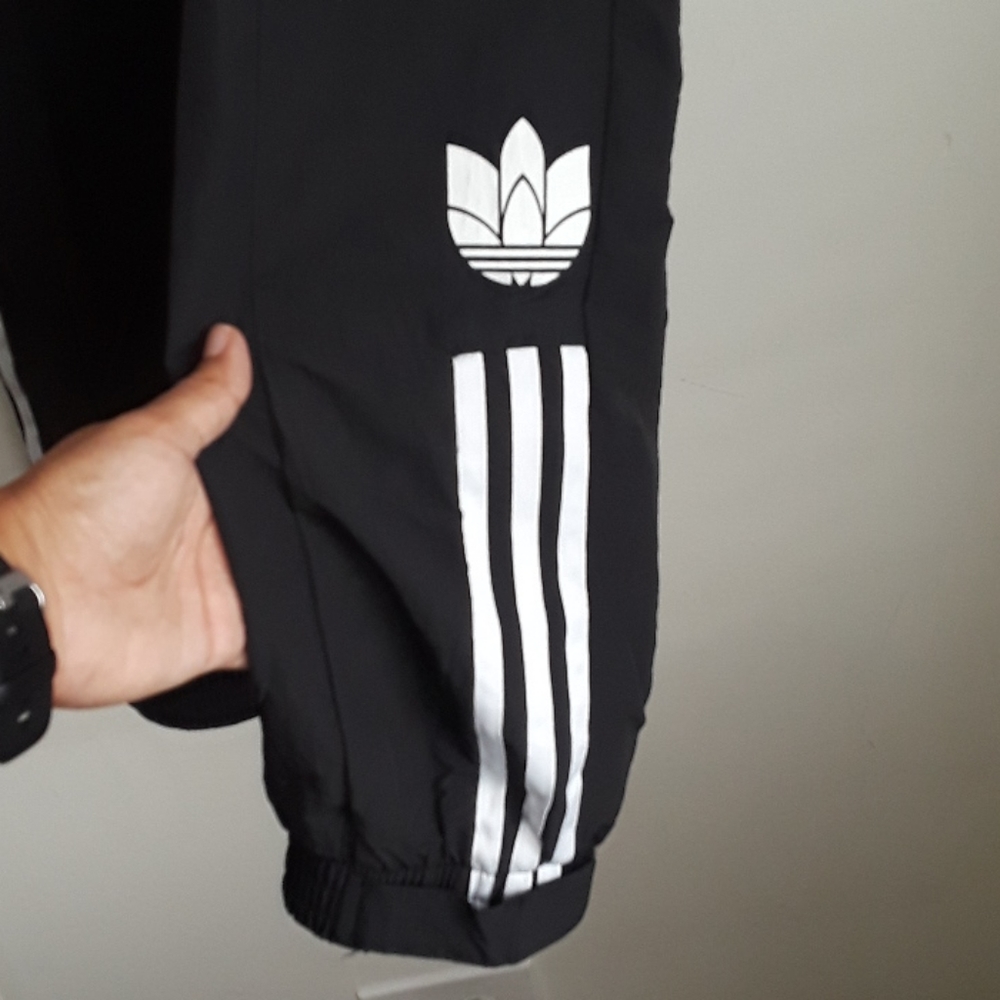Adidas x Paolina Russo high rise track pants Sz S - Picture 6 of 11